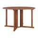 preview thumbnail 12 of 15, CorLiving Miramar Natural Hardwood Outdoor Drop Leaf Dining Table