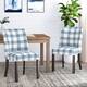 Harman Dining Chair by Christopher Knight Home (Set of 2) - Dark Blue + Light Beige + Brown