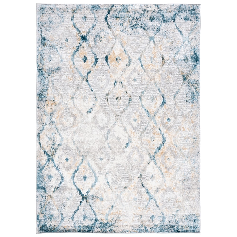 SAFAVIEH Meadow Radoica Modern Distressed Rug