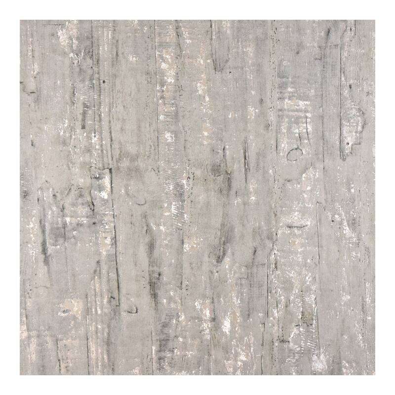 Advantage Lindens Grey Wood Wallpaper - 21 x 396 x 0.025