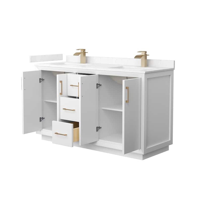 Wyndham Collection WCF414160D-VCA-UNSMXX Strada 60" Free Standing