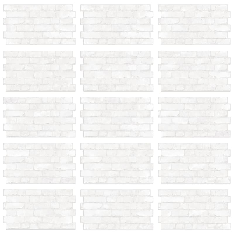 Merola Tile Manhattan Blanco 12-1/4" x 21" Porcelain Wall Tile