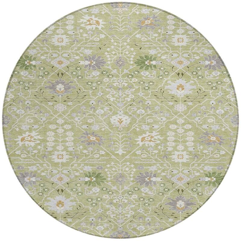 HomeRoots Oriental Traditional Rectangle Outdoor Rug