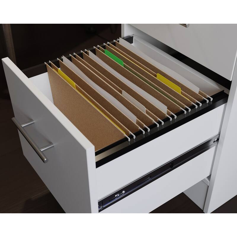 Gaming Desk 60" Top Open And Drawer Ped