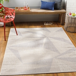 Tan Décor Direct Marina Modern Outdoor Geometric Area Rug Tan Décor Direct Marina Modern Outdoor Geometric Area Rug