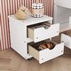 preview thumbnail 6 of 11, Full Size Wood Storage Bed with Trundle, 2-Drawer Under-Bed Box, Shelves, and Nightstand for Enhanced Organization