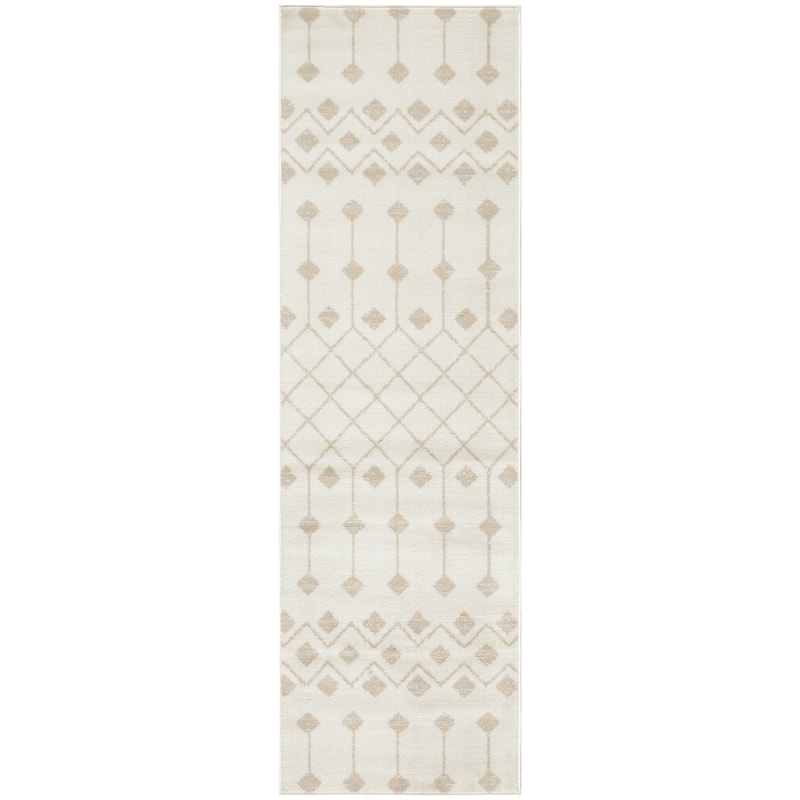 Lulud Power Loomed Area Rug By HomeRoots - 90' X '27' X '0.5