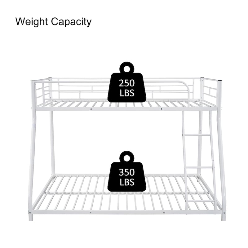 Twin over Full Metal Bunk Bed