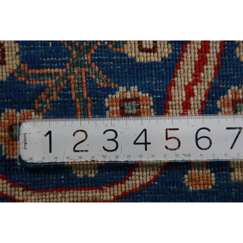 Vegetable Dye Ziegler Oriental Rug Hand-Knotted Wool Carpet - 8'11"x 11'9"