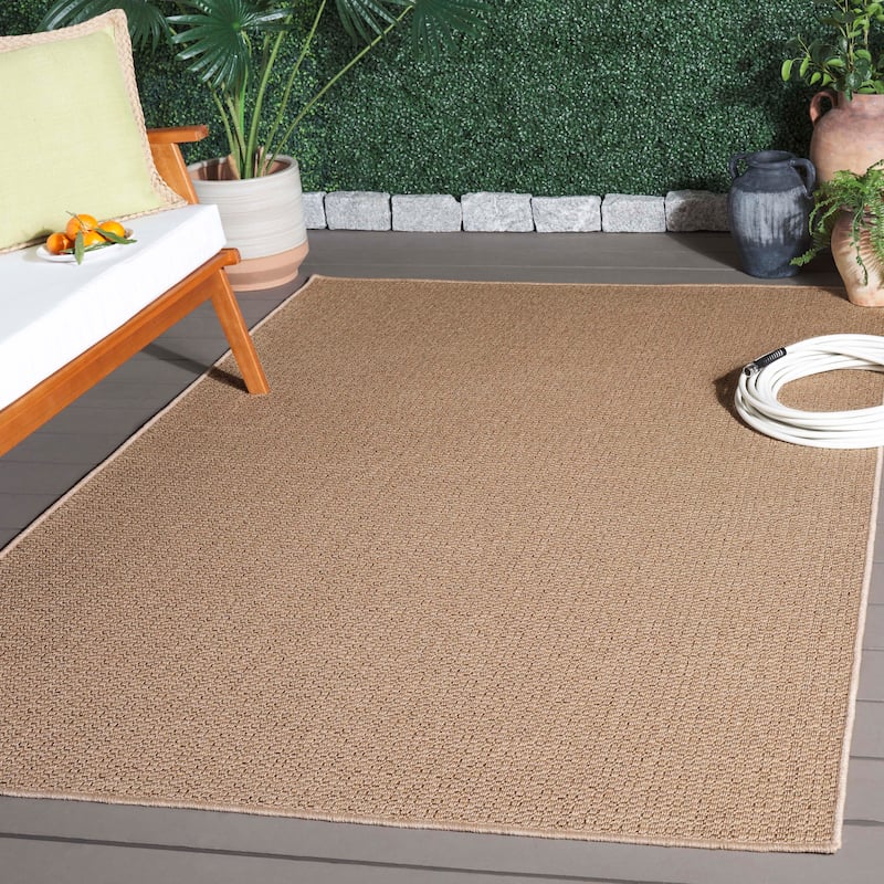 SAFAVIEH Atrium Annalis Stavrula Casual Rug - 5'3" x 7'6" - Beige