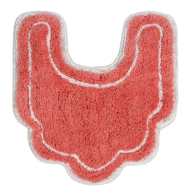 Home Weavers Allure Collection Absorbent Cotton, Machine Washable and Dry Bath Rugs