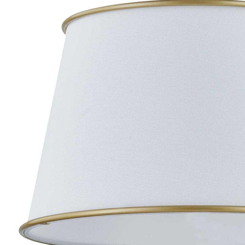 Elsa Semi-Flush Mount, White