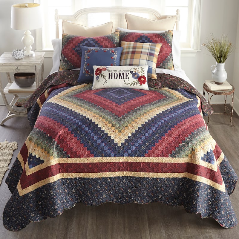 Donna Sharp Chesapeake UCC Plaid Decorative Pillow
