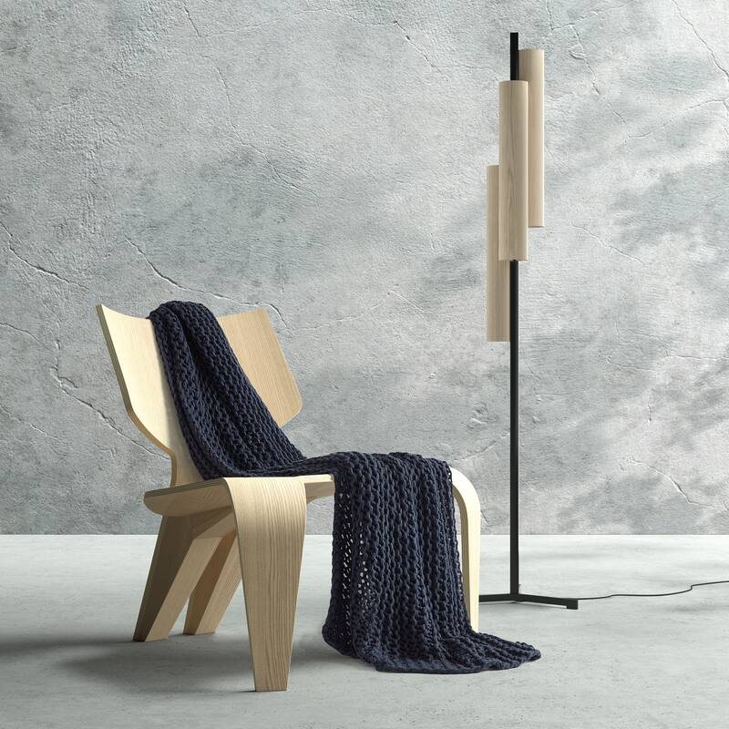 Luca Chunky Knitted Luxury Throw