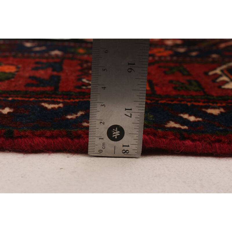 ECARPETGALLERY Hand-knotted Andelz Black Wool Rug - 4'6 x 6'9