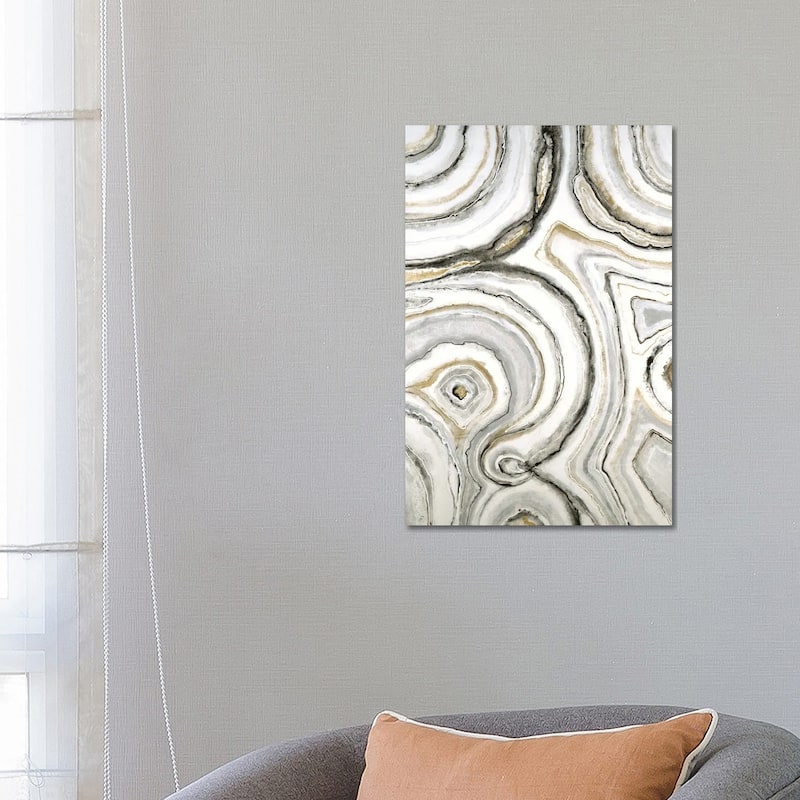 iCanvas "Shades Of Gray" by Liz Jardine Canvas Print - 26x18x1.5