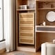 preview thumbnail 12 of 32, 5-Drawer Chest Dresser Closet PE Wicker Rattan Storage Tower Organizer