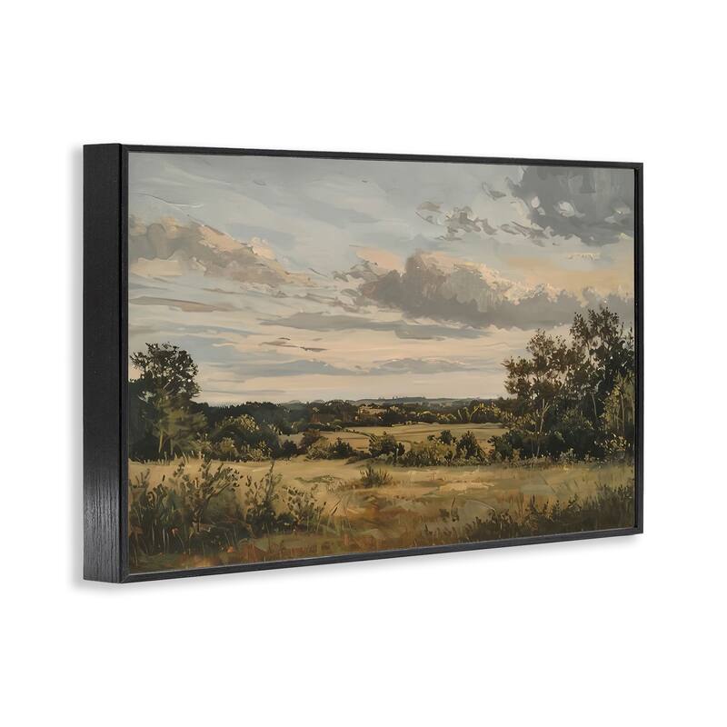 Stupell Evening Light Countryside Framed Giclee Art Design By LSR Creative Studio