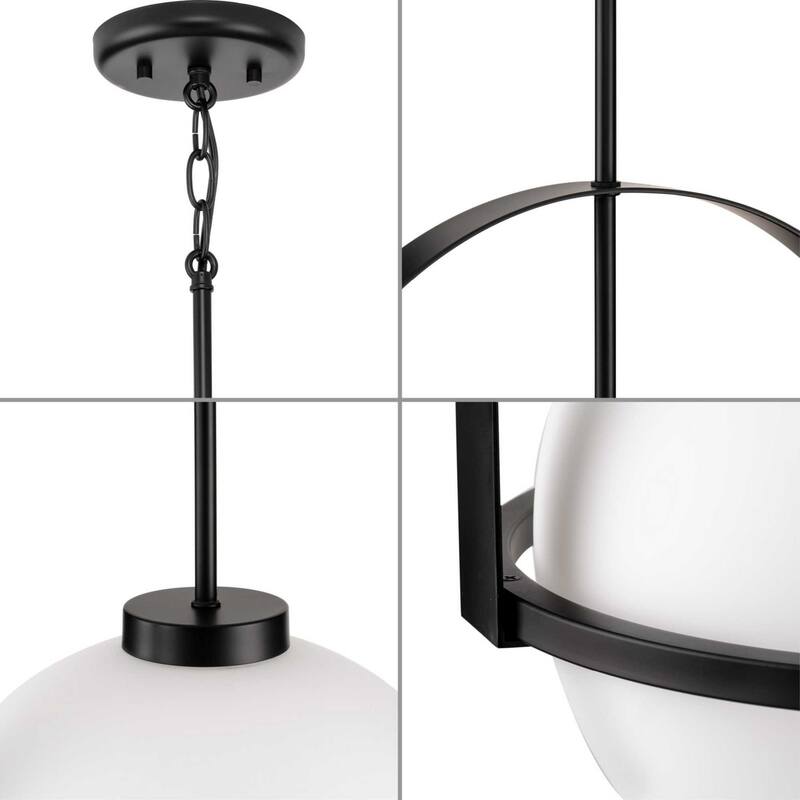 Progress Lighting P500359 Delayne 16" Wide Pendant with Frosted Glass