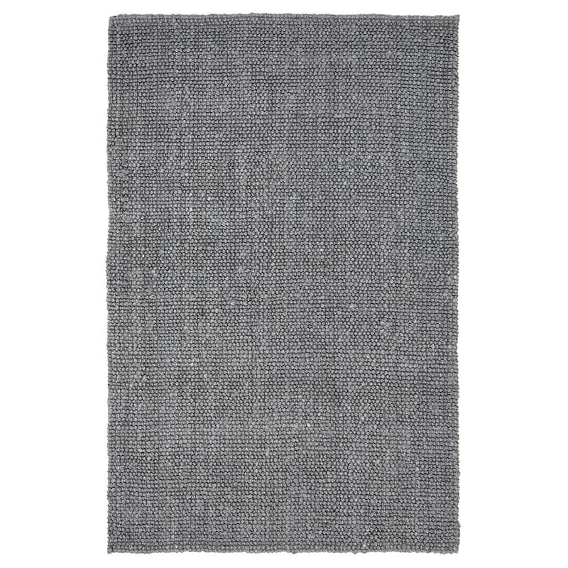 Annello Handspun Jute Area Rug by Kosas Home - 5'x8' - Blue Charcoal