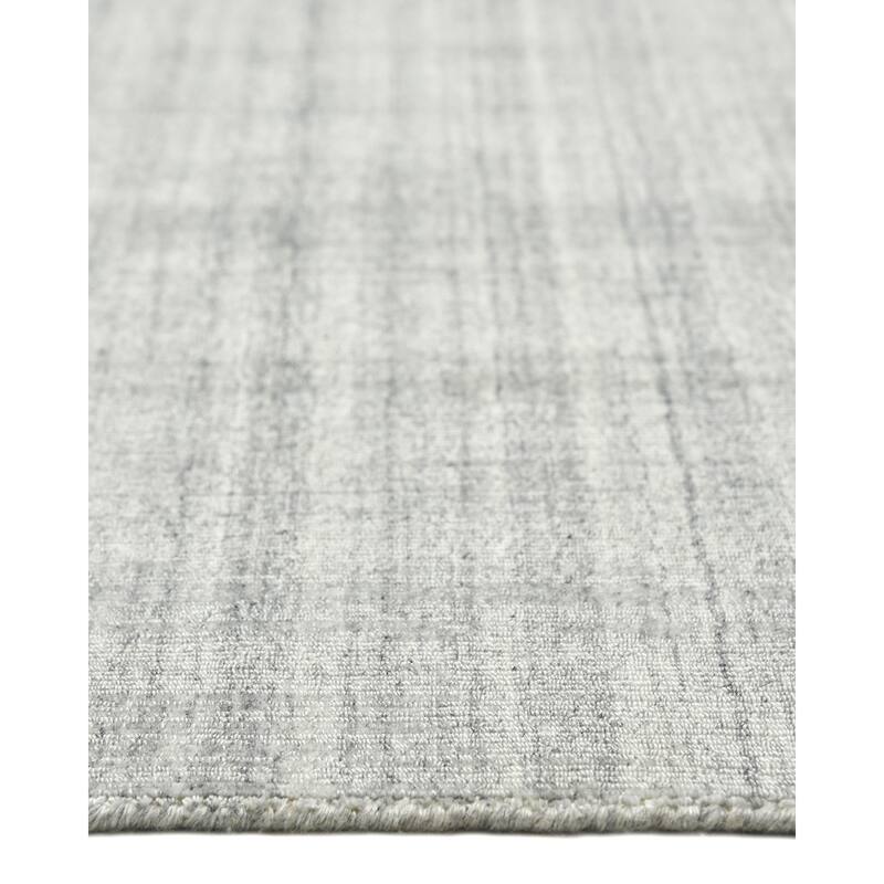 Overton Handmade Modern Contemporary Striped Area Rug