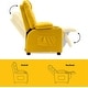 preview thumbnail 16 of 79, MCombo Big Kids Recliner Chair with Cup Holders , Velvet Fabric