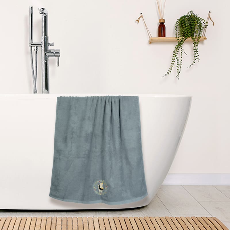 Cotton Bath Towels, 2 Pack Towels Set, Highly Absorbent and Quick Dry Towels for Bathroom 28" x 56"