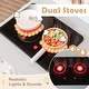 preview thumbnail 5 of 7, Pretend Play Kitchen Set for Kids with Storage and Cooking Fun - 22" x 12" x 30"