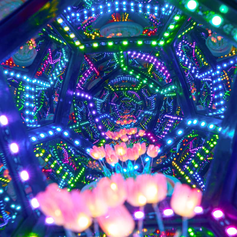 Large Infinity Dodecahedron Gaming Light - 11.5 inch