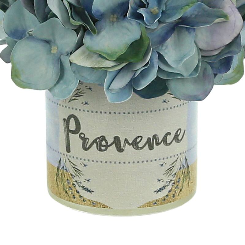 Hydrangea Arrangement in a Glass Vase