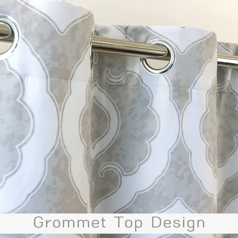 DriftAway Rory curtain 2 Panels Set for Living Room Boho Medallion Chic Drapes