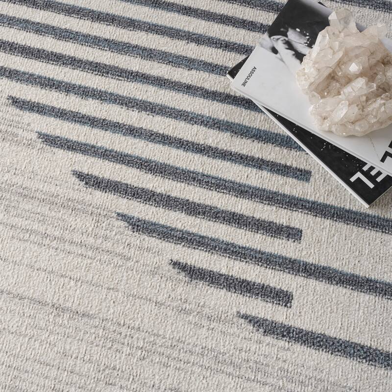 Nourison Astra Machine Washable Linear Area Rug