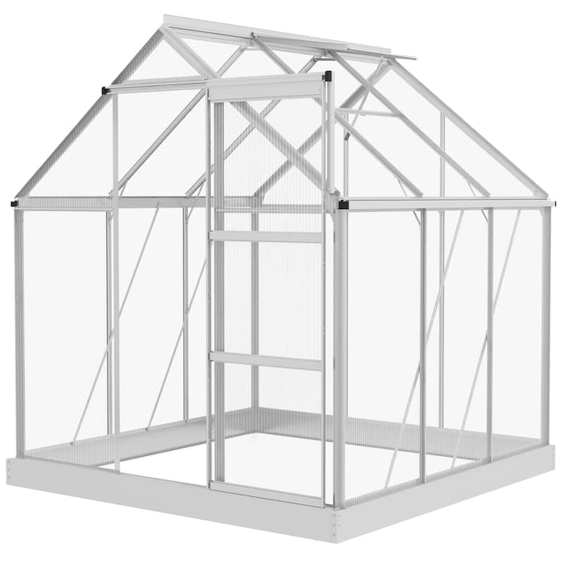 Walk-In Greenhouse with Adjustable Window
