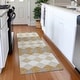 preview thumbnail 45 of 132, Premium Washable Super Soft Diamond Modern Mayfield Rug Gold - 2'3" x 7'6"