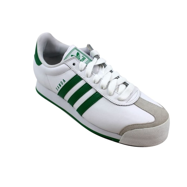 adidas samoa green and white