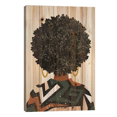 Black Art Matter Print On Wood by Domonique Brown - Multi-Color
