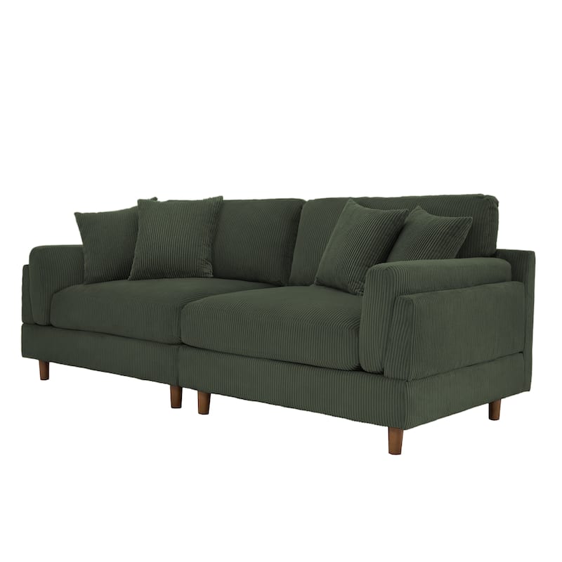 90 inch Deep Seat Sofa Comfy Couch for Living Room