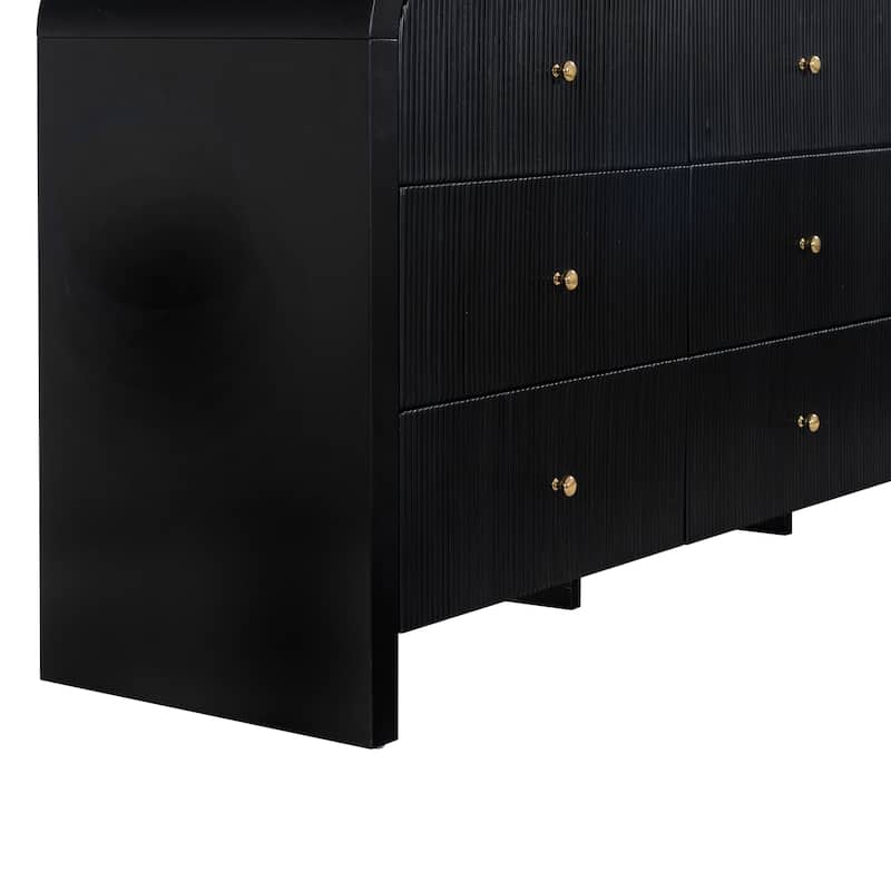 SAFAVIEH Couture Liabella 9-Drawer Curved Dresser