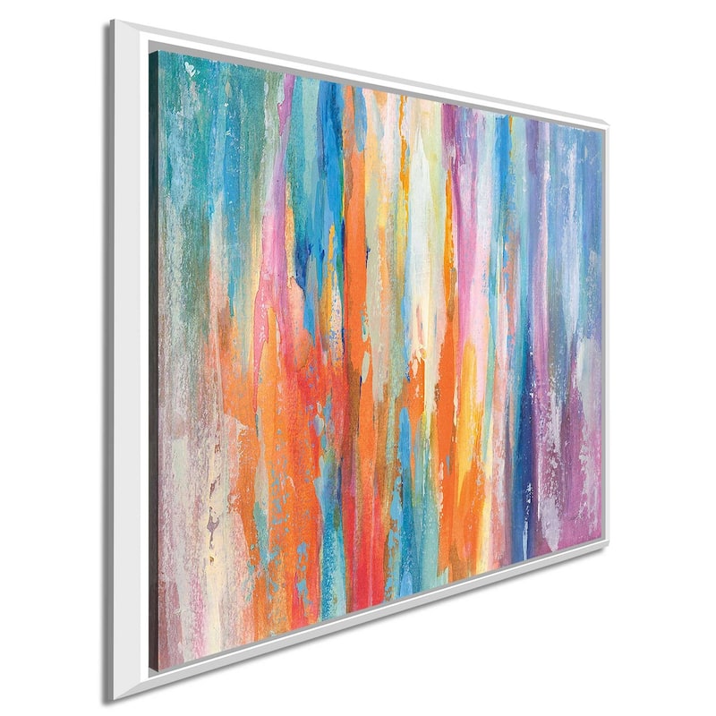 "Riviera" Print on Floating Canvas