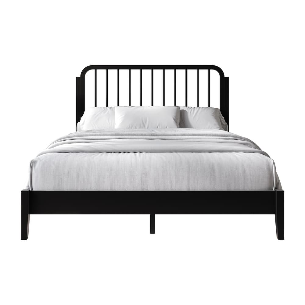 CraftPorch Contemporary Wooden Bed