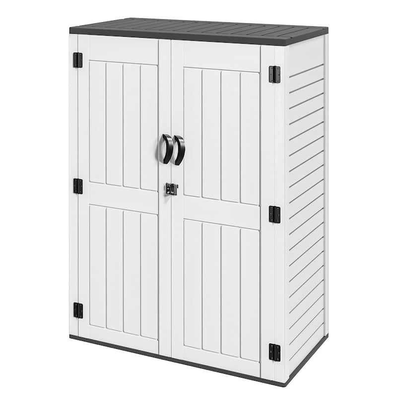 5.6 x 2.3 ft Outdoor Storage Shed
