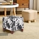 preview thumbnail 43 of 53, Adeco Simple British Style Passionate Cube Ottoman Footstool