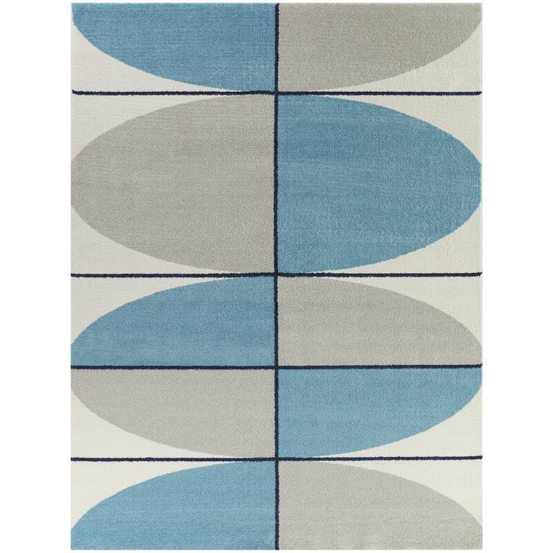 Nicolas Modern Geometric Area Rug