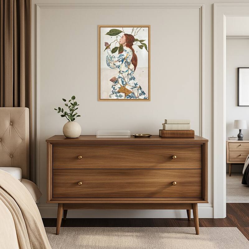 Le Voyage Fantastique No. 3 by Karenina Fabrizzi Framed Canvas Wall Art Print