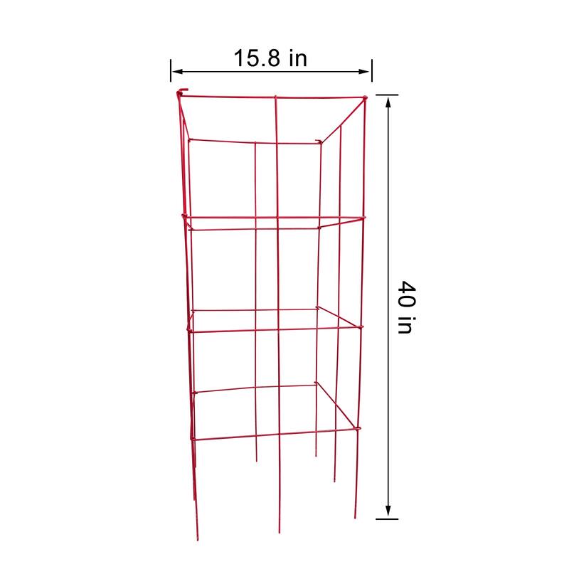 Foldable Cucumber Trellis, Outdoor Garden Trellis for Climbing Plants