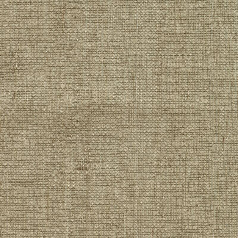 Advantage Ruslan Taupe Grasscloth Wallpaper - 36in x 288in x 16.025in