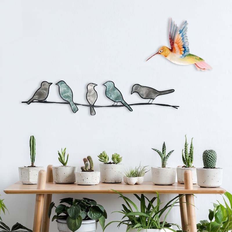 Birds On A Wire - 1 x 28.5 x 6