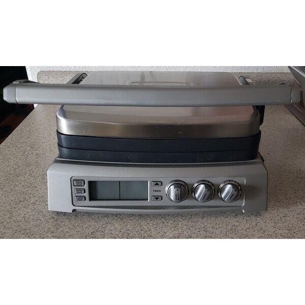 difference between cuisinart griddler deluxe and elite