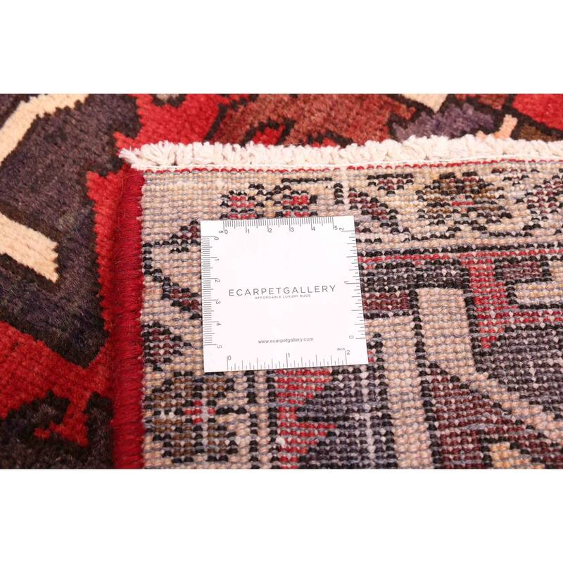 ECARPETGALLERY Hand-knotted Kayseri Vintage Red Wool Rug - 6'9 x 9'11