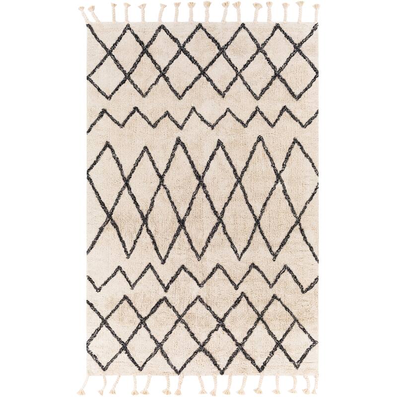 Artistic Weavers Rabat Hand Loomed Moroccan Cotton Rug